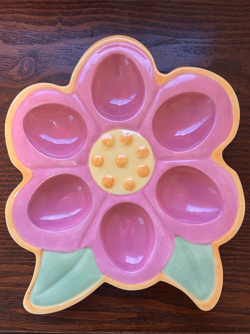 Hard boiled egg server perfect for Easter festivities